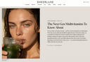 NÆRE COLLAGEN greens supplement UK product